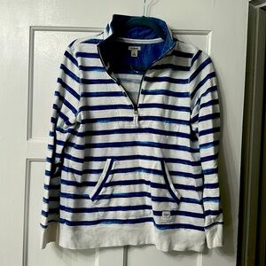 Ll bean nautical half zip